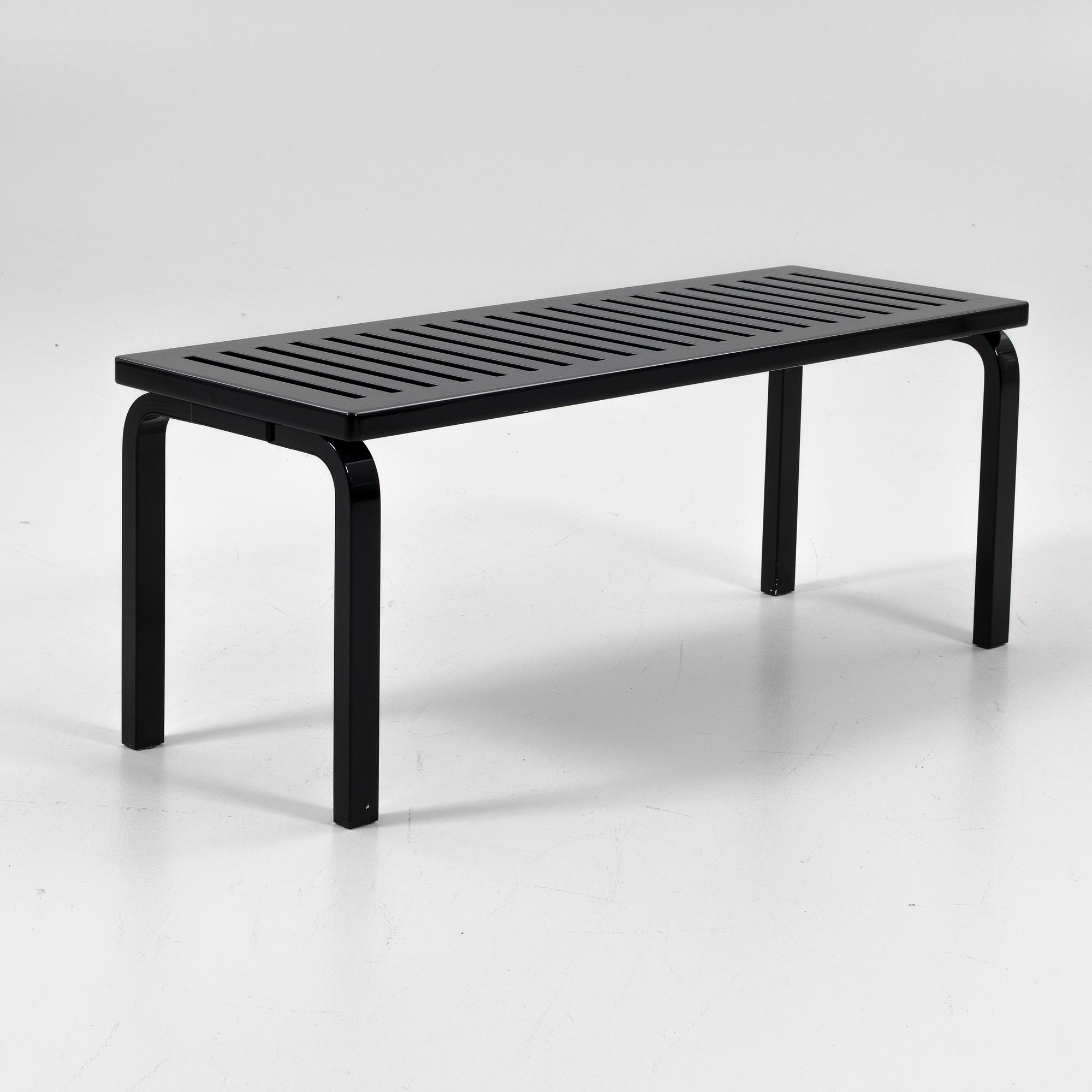 Alvar Aalto, Bench, 153A, Artek, Finland, 2000s.
