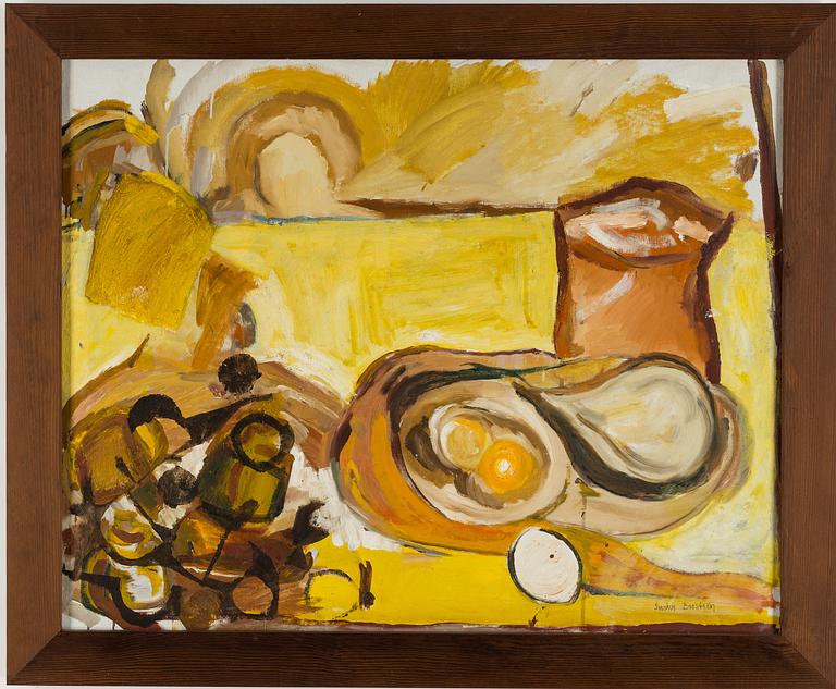 SVERKER BROSTRÖM, oil on canvas, signed.