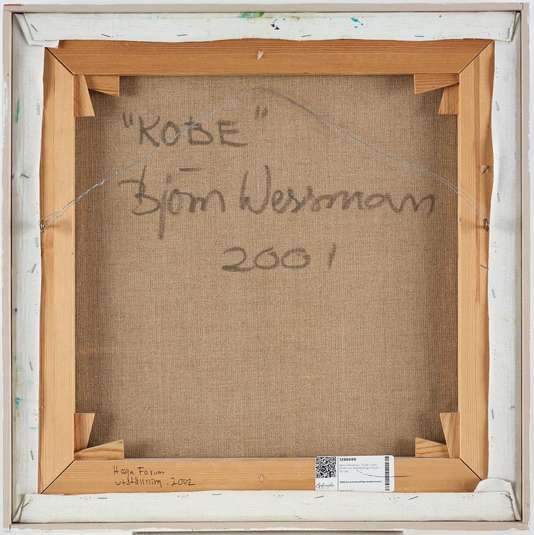 Björn Wessman, oil on canvas, signed and dated 2001 verso.