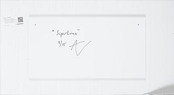 ANDREAS LUNDBERG, "Super lines", gicleetryck på plexiglas, signerad och numrerad a tergo 9/15.