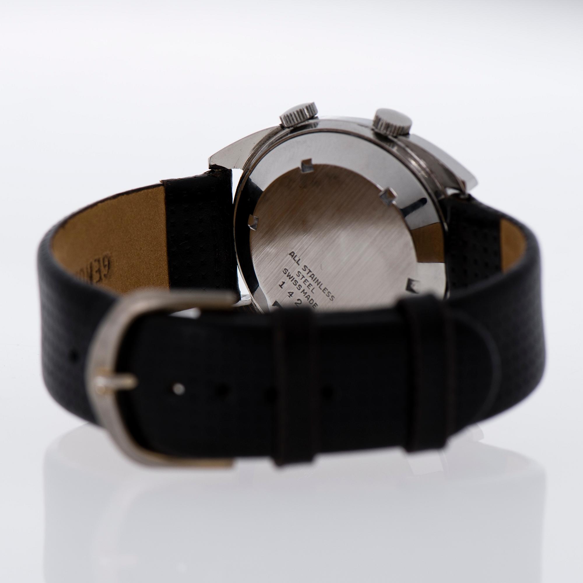 LOUIS ROSSEL NEUHATEL, Alarm, armbandsur, 35 mm.