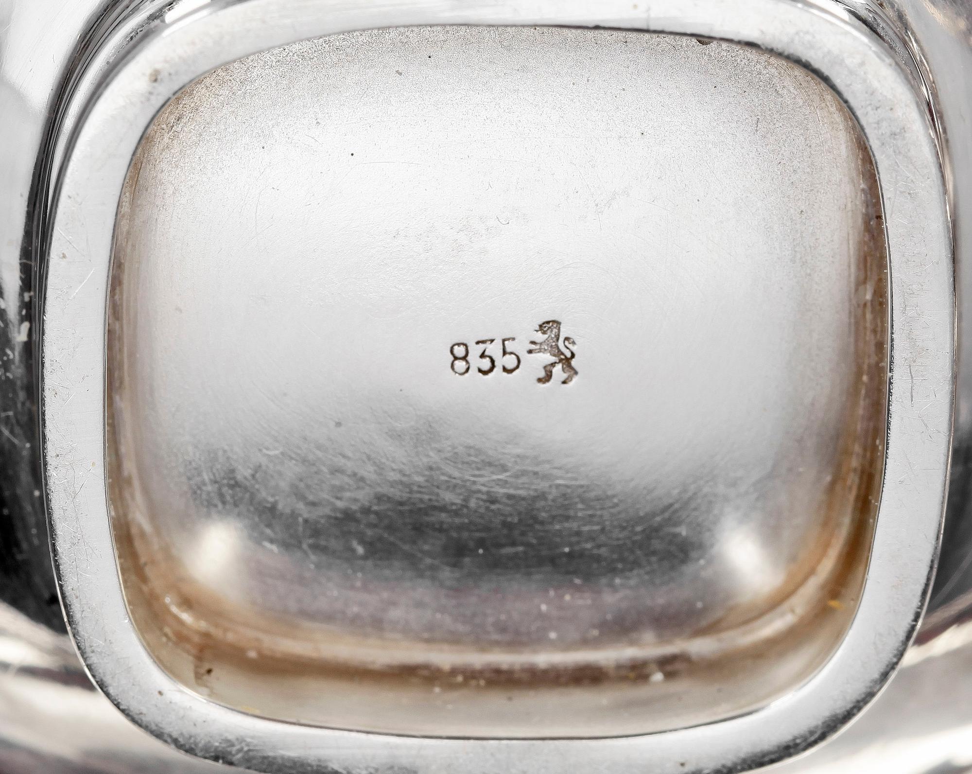 PARTI SILVER, 3 delar, 1900-talets första hälft / mitt. Vikt ca 291 g.