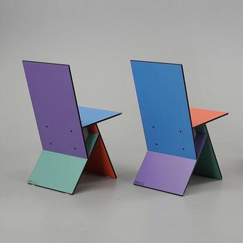 STOLAR, ett par, "Vilbert", Verner Panton, Ikea, 1993/94.