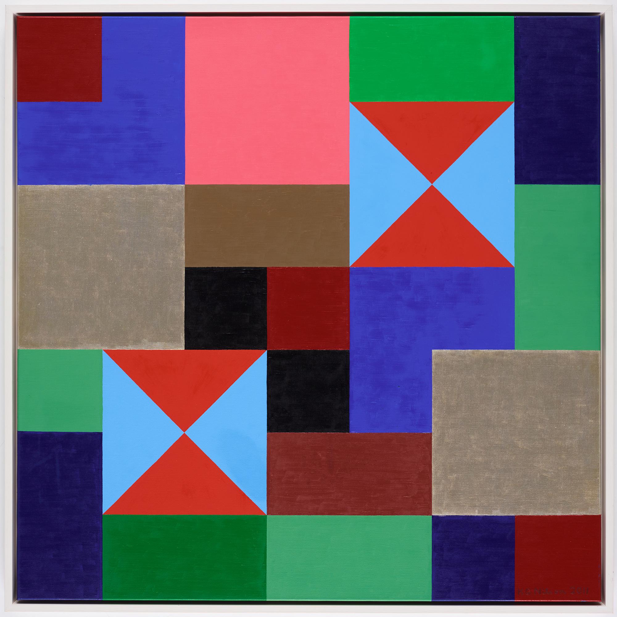 KG NILSON, oil on canvas, signed and dated 2011.
