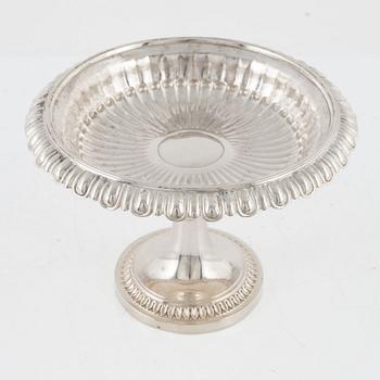 Adolf Zethelius, tazza, silver, empire, Stockholm, 1833.
