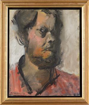 PETER DAHL,  Oil on canvas, signed and dated -75.