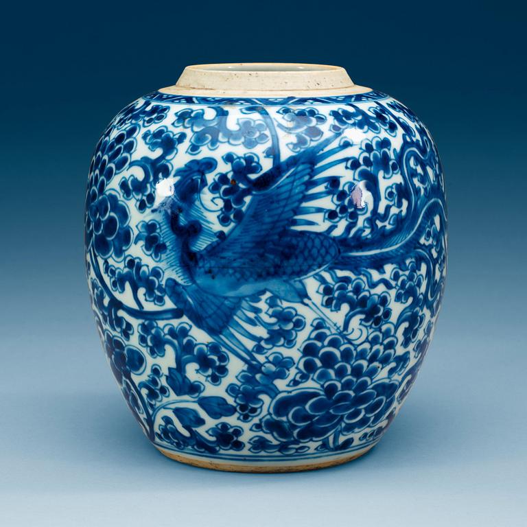 KRUKA, porslin. Qing dynastin, Kangxi (1662-1722).