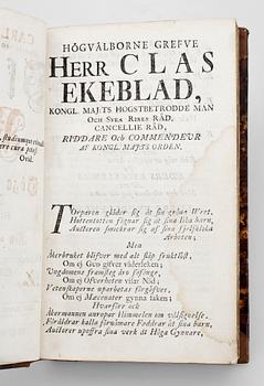 BOK, "Carl Linnaei Skånska resa", Stockholm 1751.