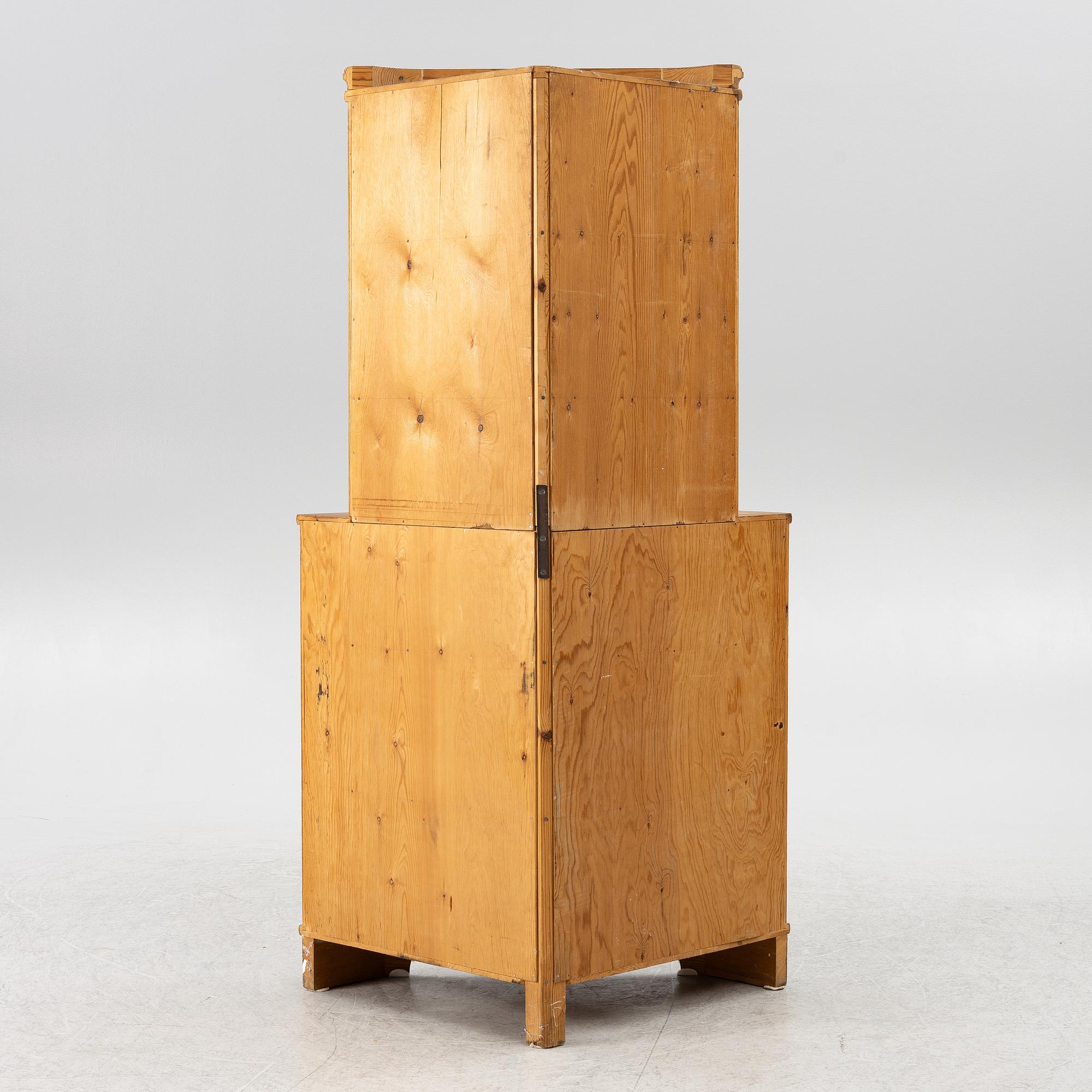 Göran Malmvall, a corner cabinet model "809" from the "Svensk Fur" series, Karl Andersson & Söner, Huskvarna, 1950s.