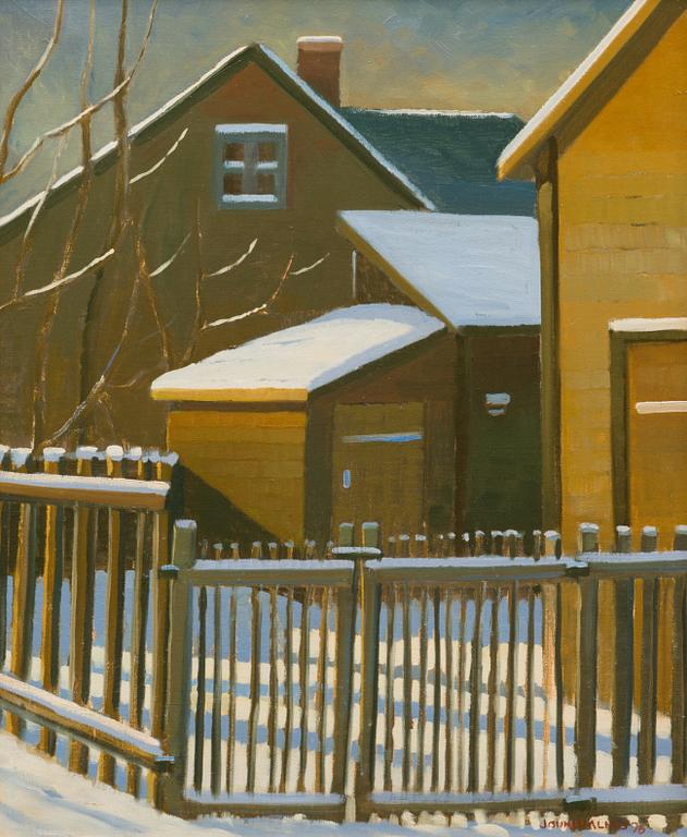 JOUNI PALMU, öljy kankaalle, signeerattu ja päivätty 96.