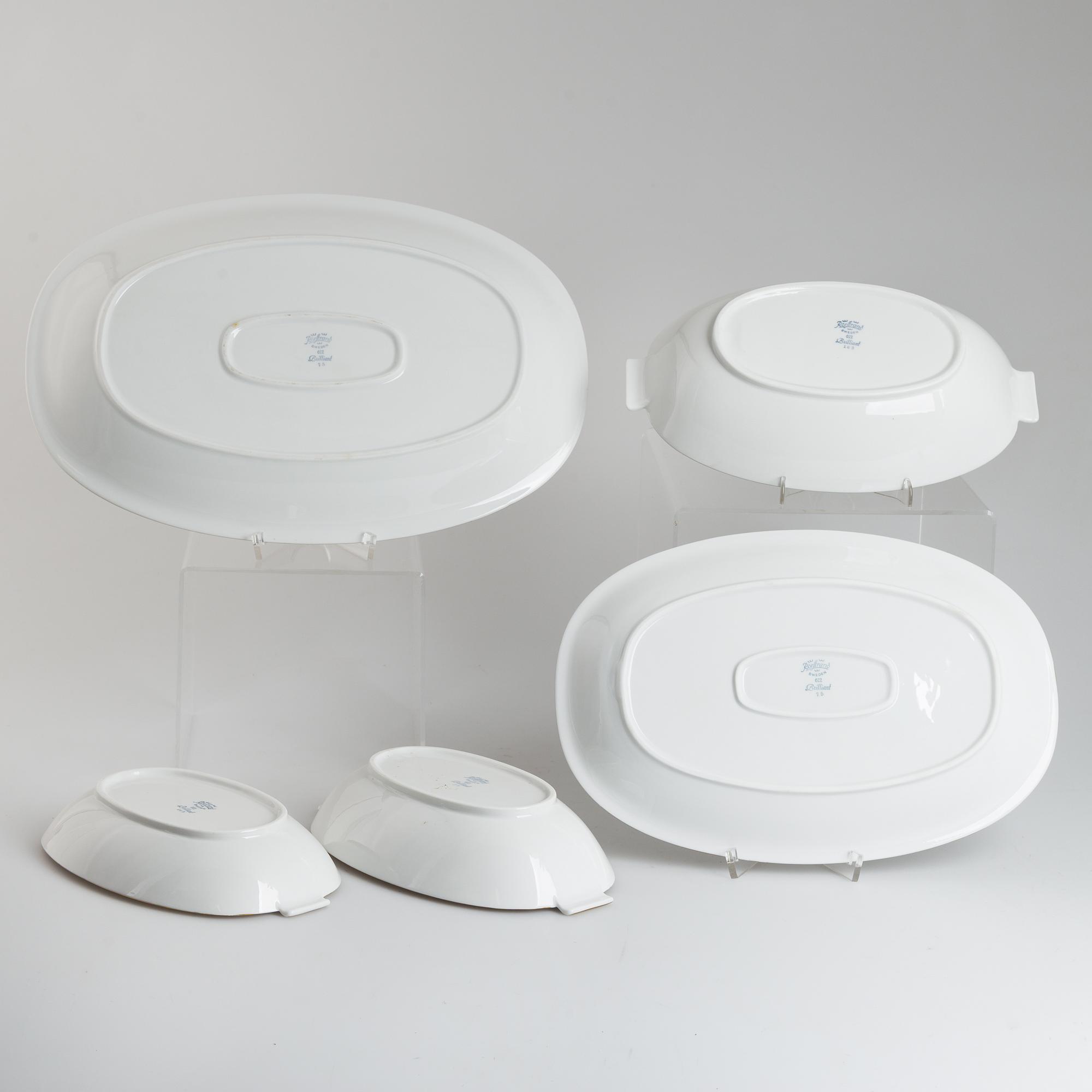 SERVIS, ca 73 delar, "Brilliant", Rörstrand, porslin, 1962.