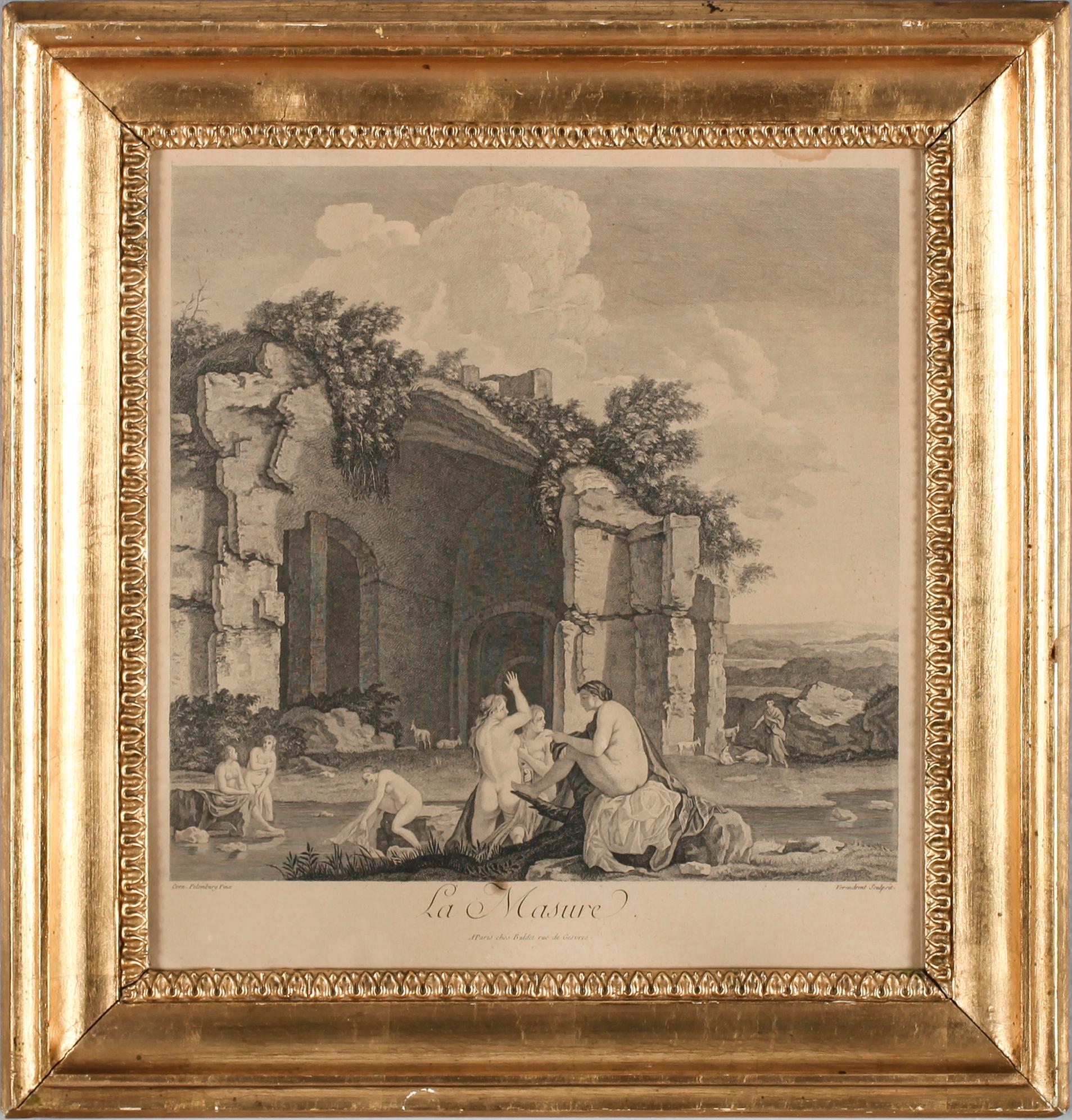 GRAVYR, efter Corn Polemburg, 1700-tal.