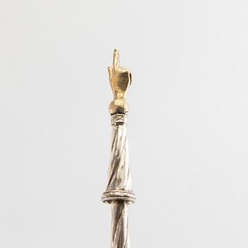 Torah pointer silver Russia 1886.