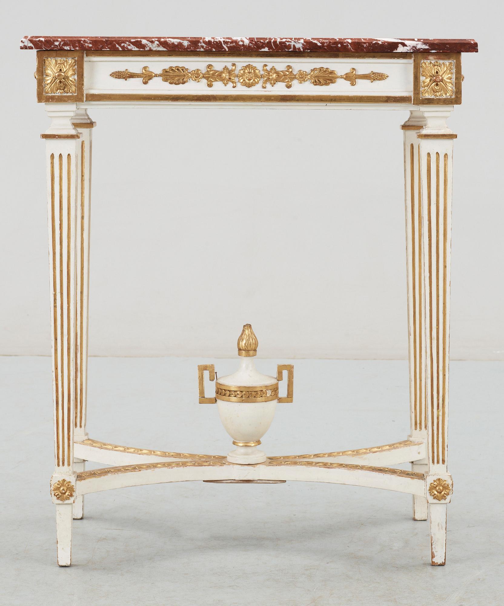 KONSOLBORD, gustaviansk stil, 1900-tal.