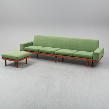 ILLUM WIKKELSØ, a sofa 'Australia Modell 50-4' for Søren Willadsen, Denmark 1950's-60's.