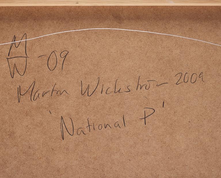 Martin Wickström, 'National P'.