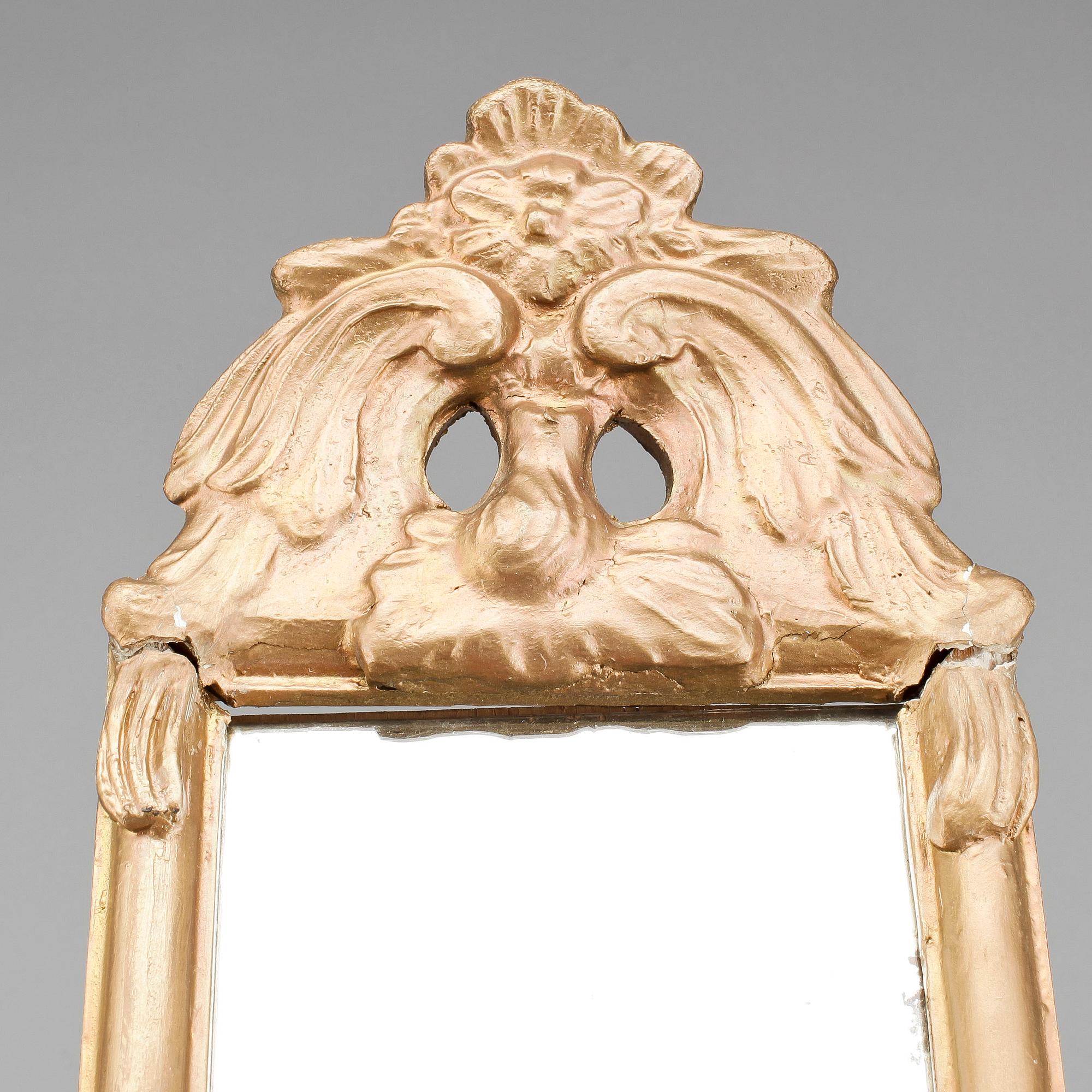 SPEGELLAMPETTER, ett par, rokoko-stil, 1800/1900-tal.