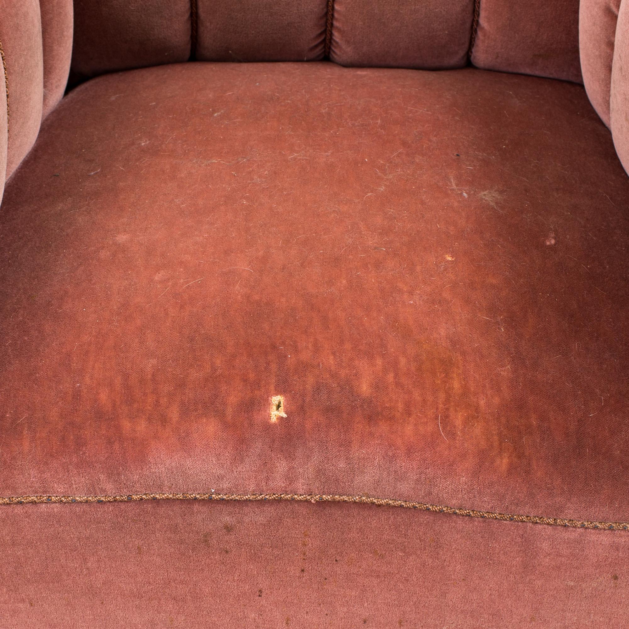 IVAR KREUGERS SOFFA OCH FÅTÖLJ, 1920-tal.