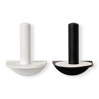 Claesson Koivisto Rune,  "Stand by", two toilet paper holders, Sfera, Japan, 2005.