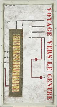 CAROUSCHKA STREIJFFERT, mixed media and collage on cardboard.