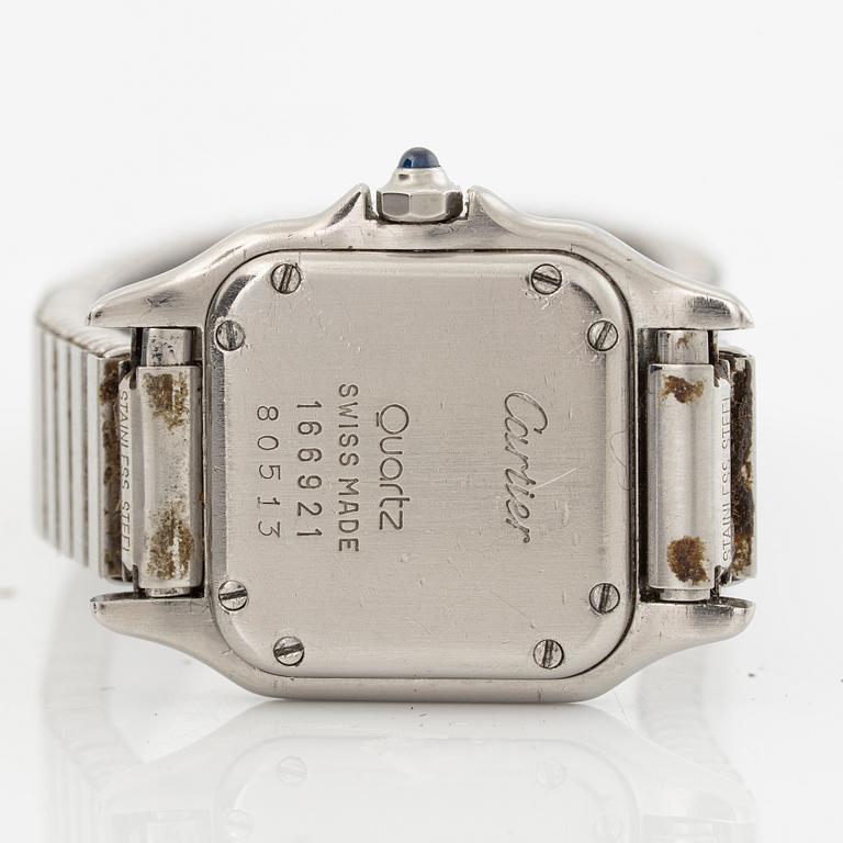 Cartier, Panthère, wristwatch, 21.5 x 21.5 (29.5) mm.
