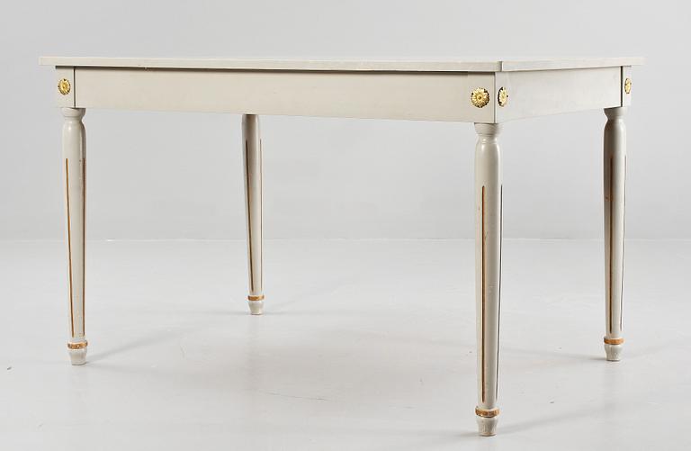 MATGRUPP, 5 delar, gustaviansk stil, 1900-tal.