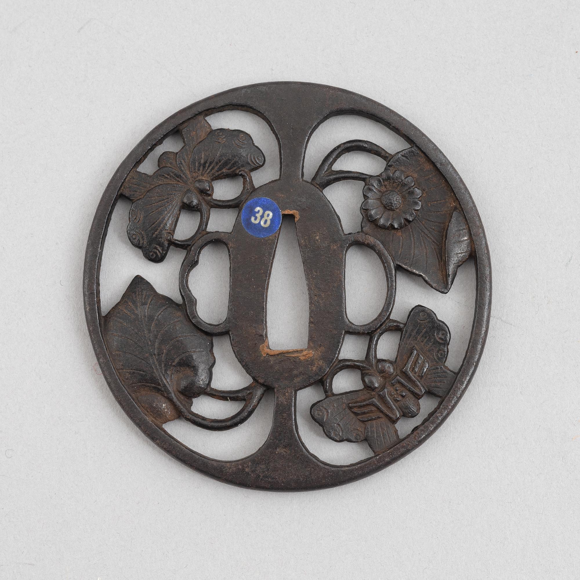 Tsuba, Japan, unsigned, Edo.