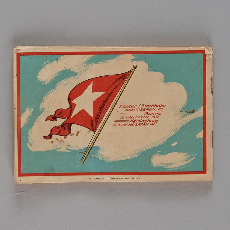 A White Star Line Agent's Brochure, OLYMPIC & TITANIC.