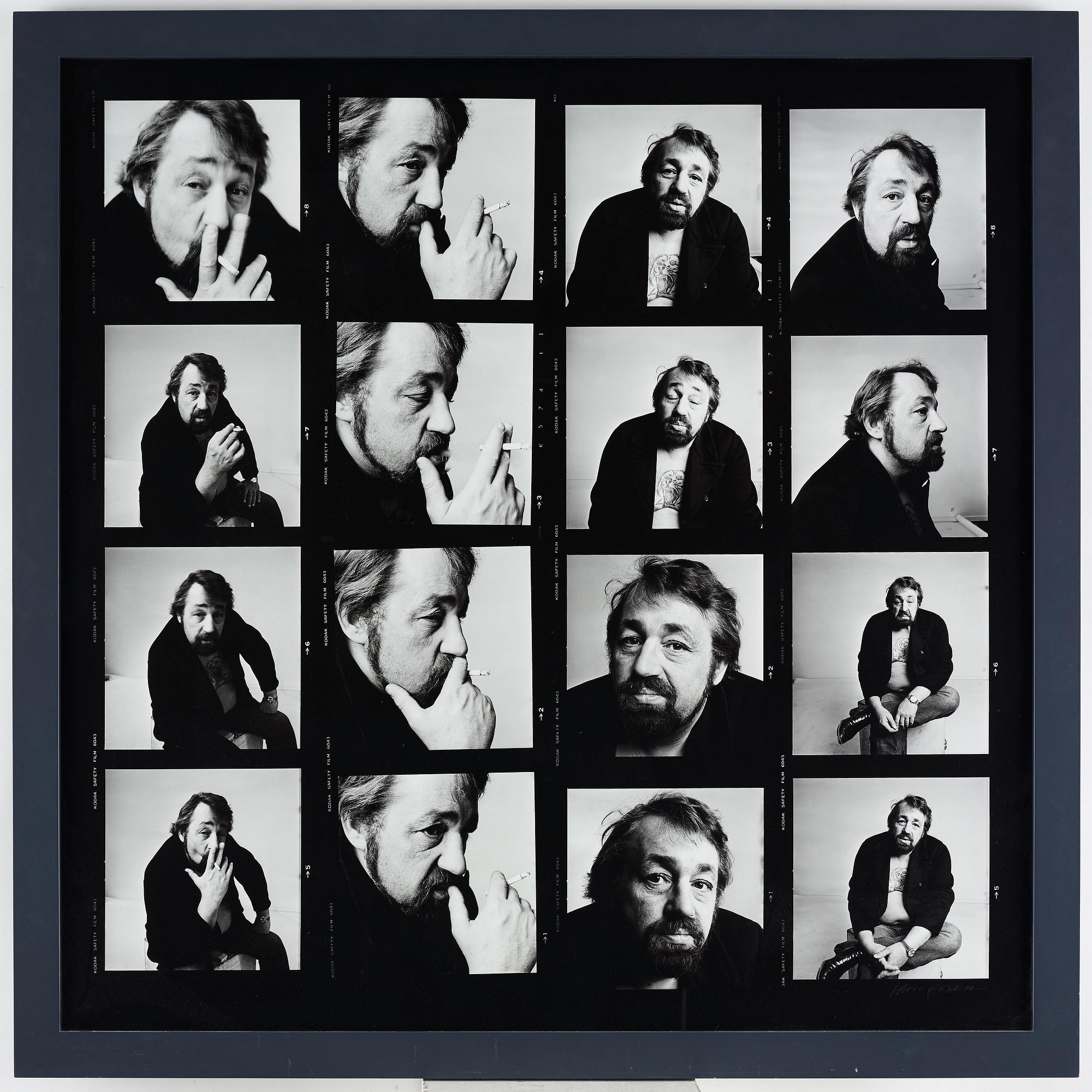Hans Gedda, "Cornelis Vreeswijk", 1984.