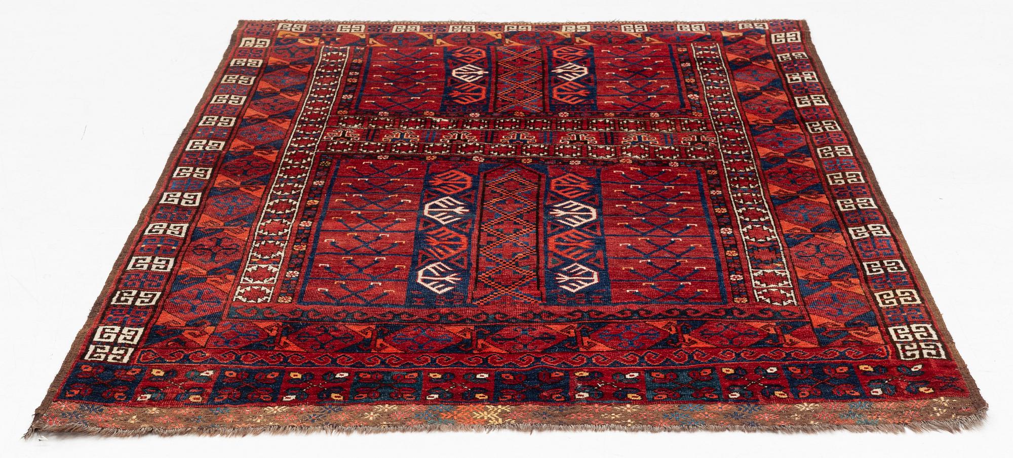Ensi antik Beshir, ca 212 x 136-142 cm.