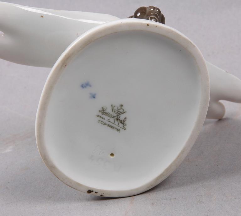 SKÅL samt FIGURIN, porslin, Wedgwood samt Rosenthal.