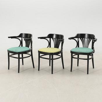 Armchairs, 6 pieces, Gemla, late 20th/early 21st century.