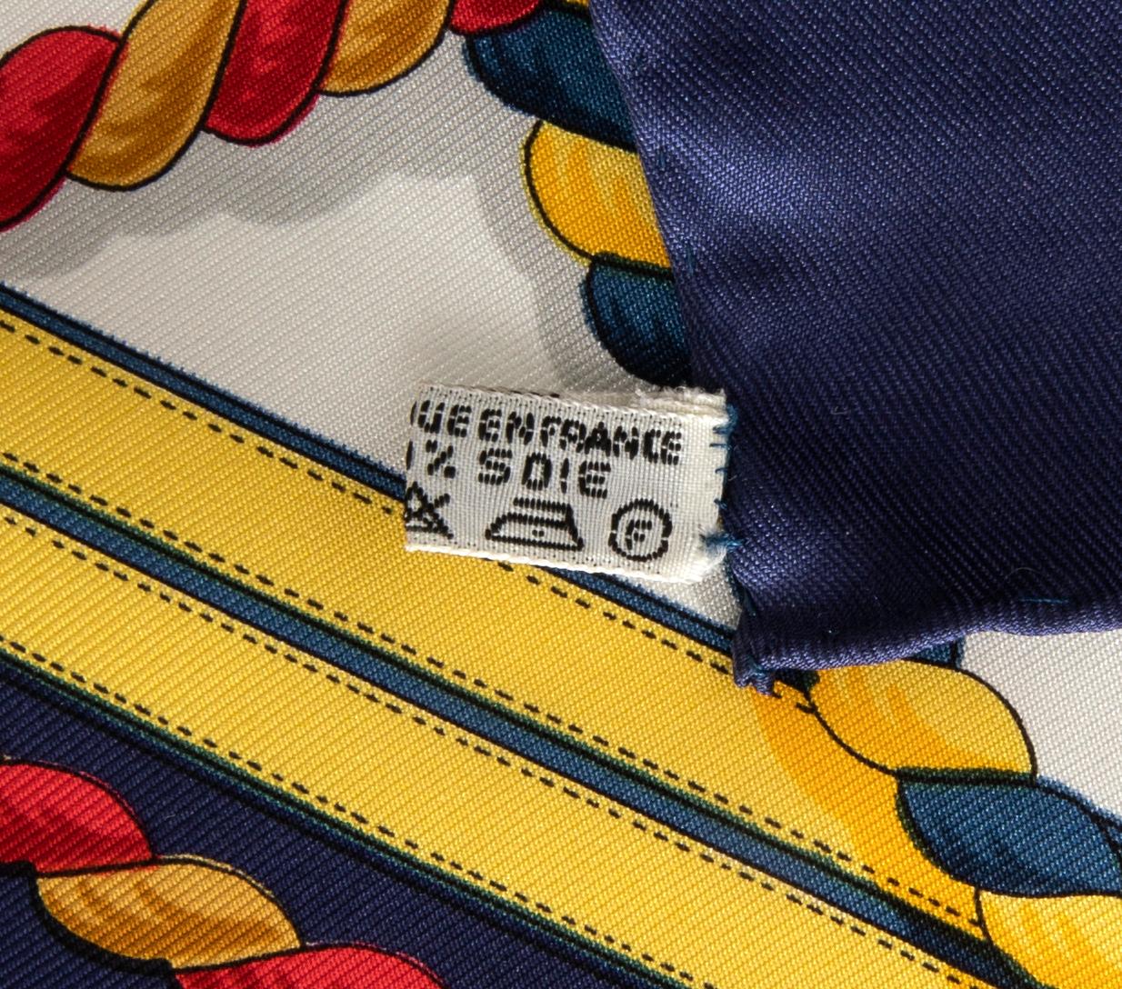 Hermès, scarf "Grand tenue".
