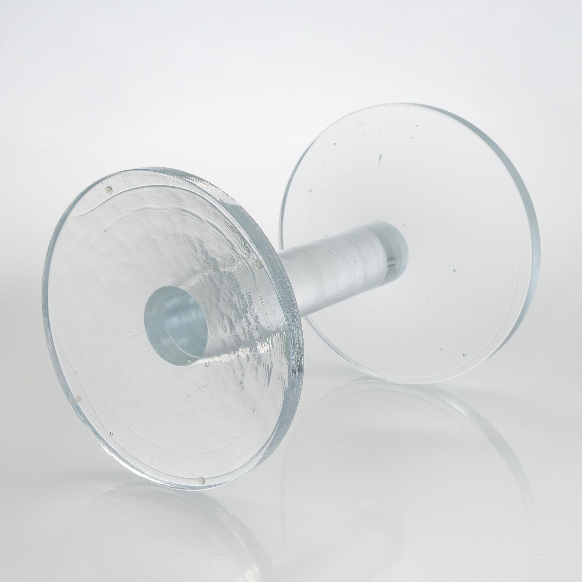 Harri Koskinen, skulptur, signerad Harri Koskinen Iittala 2015 5 / 8.