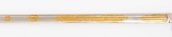 A Swedish infantry officer's sword, with scabbard.
