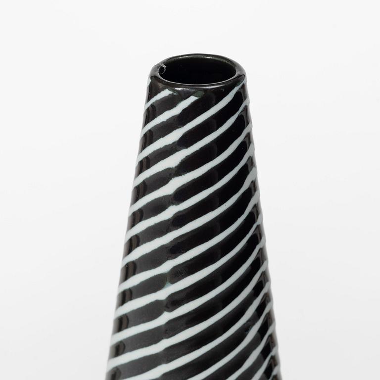 Stig Lindberg, Vase, “Domino”, Gustavsberg, latter half of the 20th century.