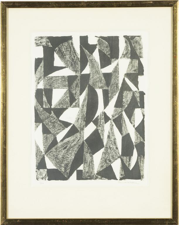 Lennart Rodhe, lithografi, 1948, signerad 2/20.