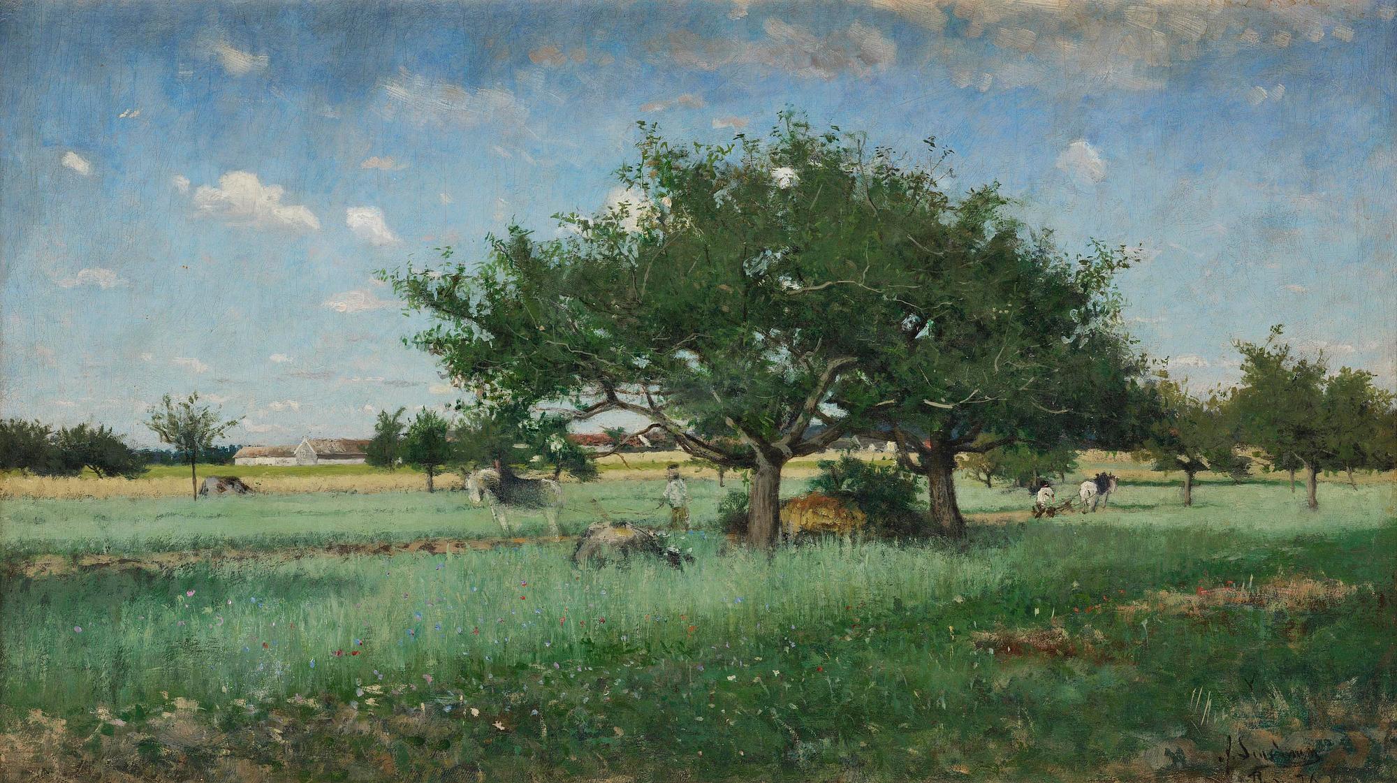 Axel Lindman, Landscape, France.