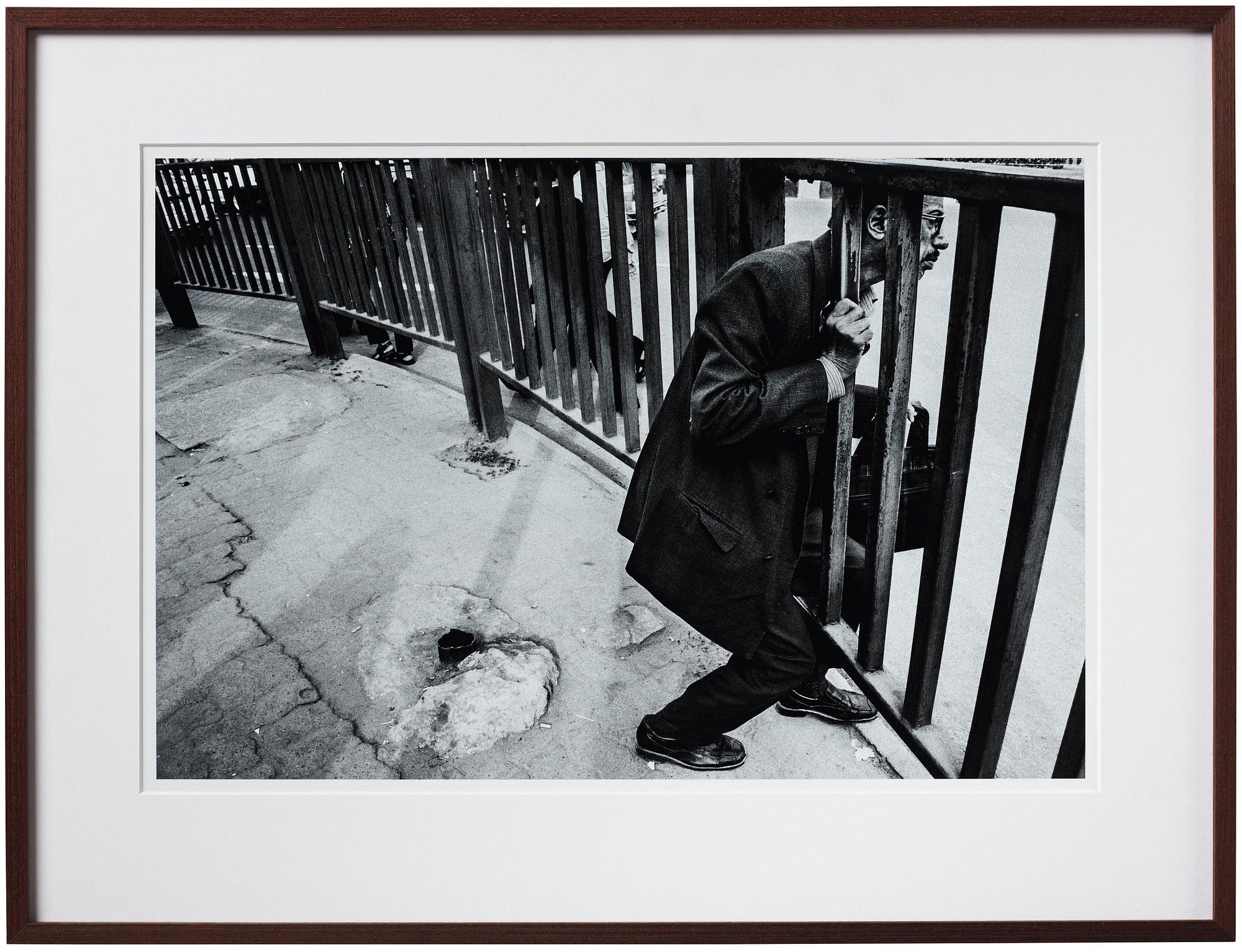 Rahul Talukder, "Man genom galler, Dhaka", 2011.