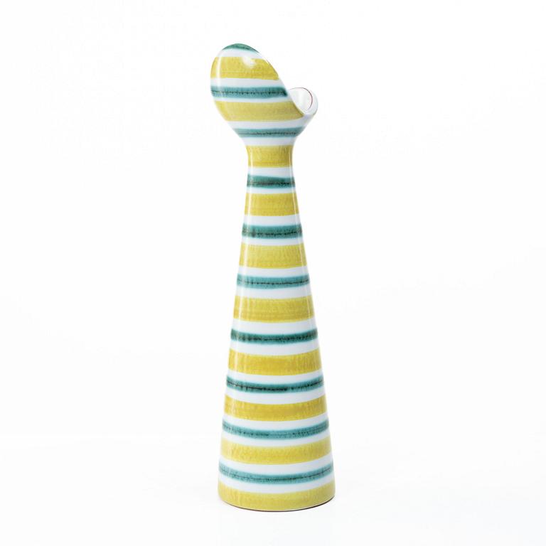Stig Lindberg, Vase, faience, Gustavsbergs studio.