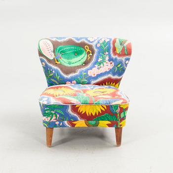 Gösta Jonsson, attributed, armchair, "Swedish Modern", 1940s/50s.