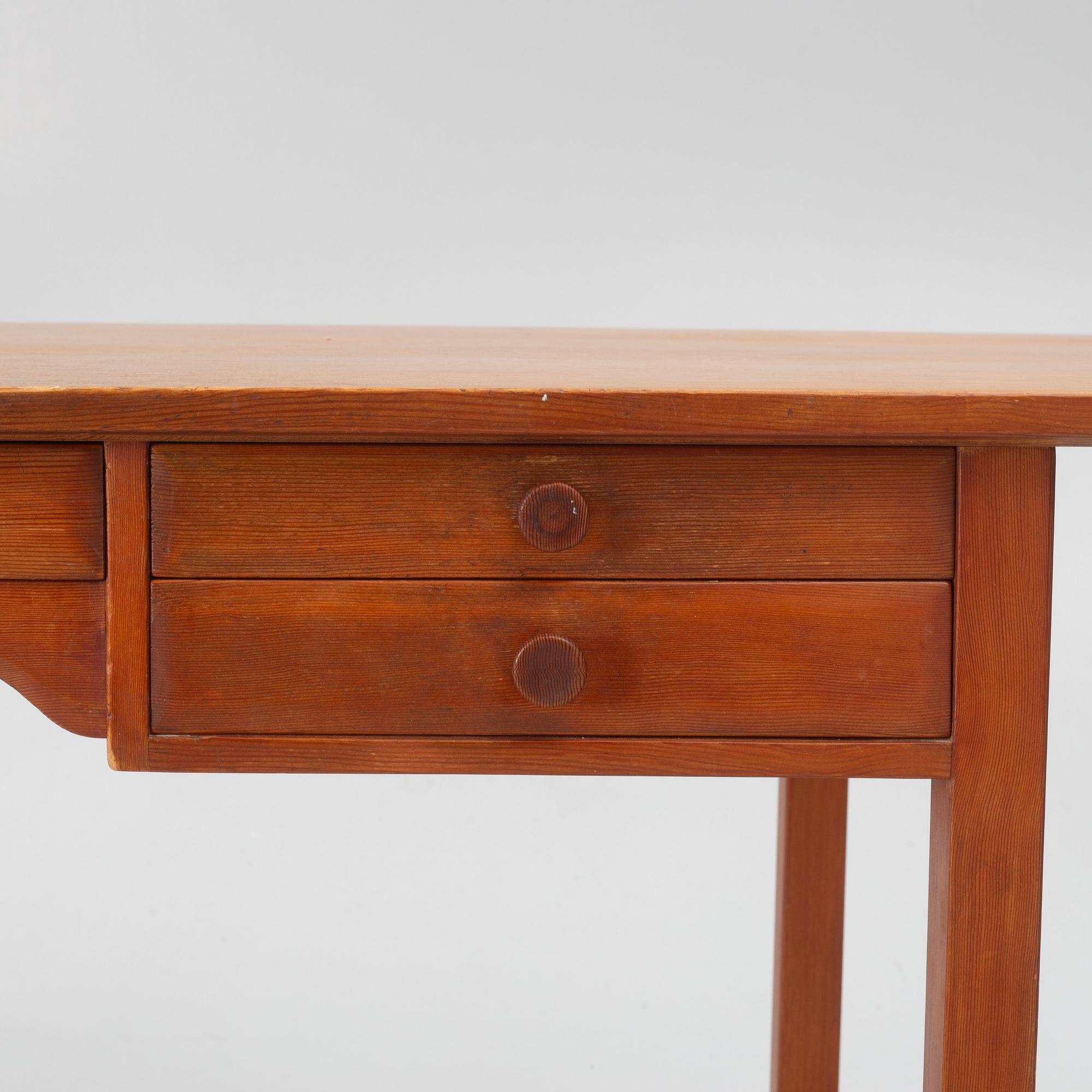 Carl Malmsten, a desk 'The Architect', designed 1951.