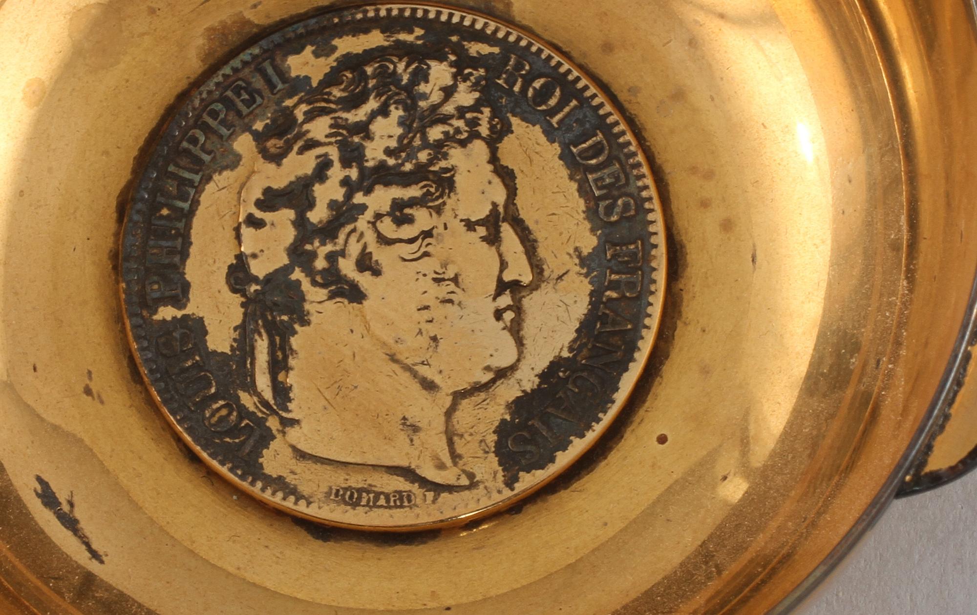 KÅSA, silver, Louis Ravinet & Charles Denfert, Paris, Frankrike, omkring sekelskiftet 1900.