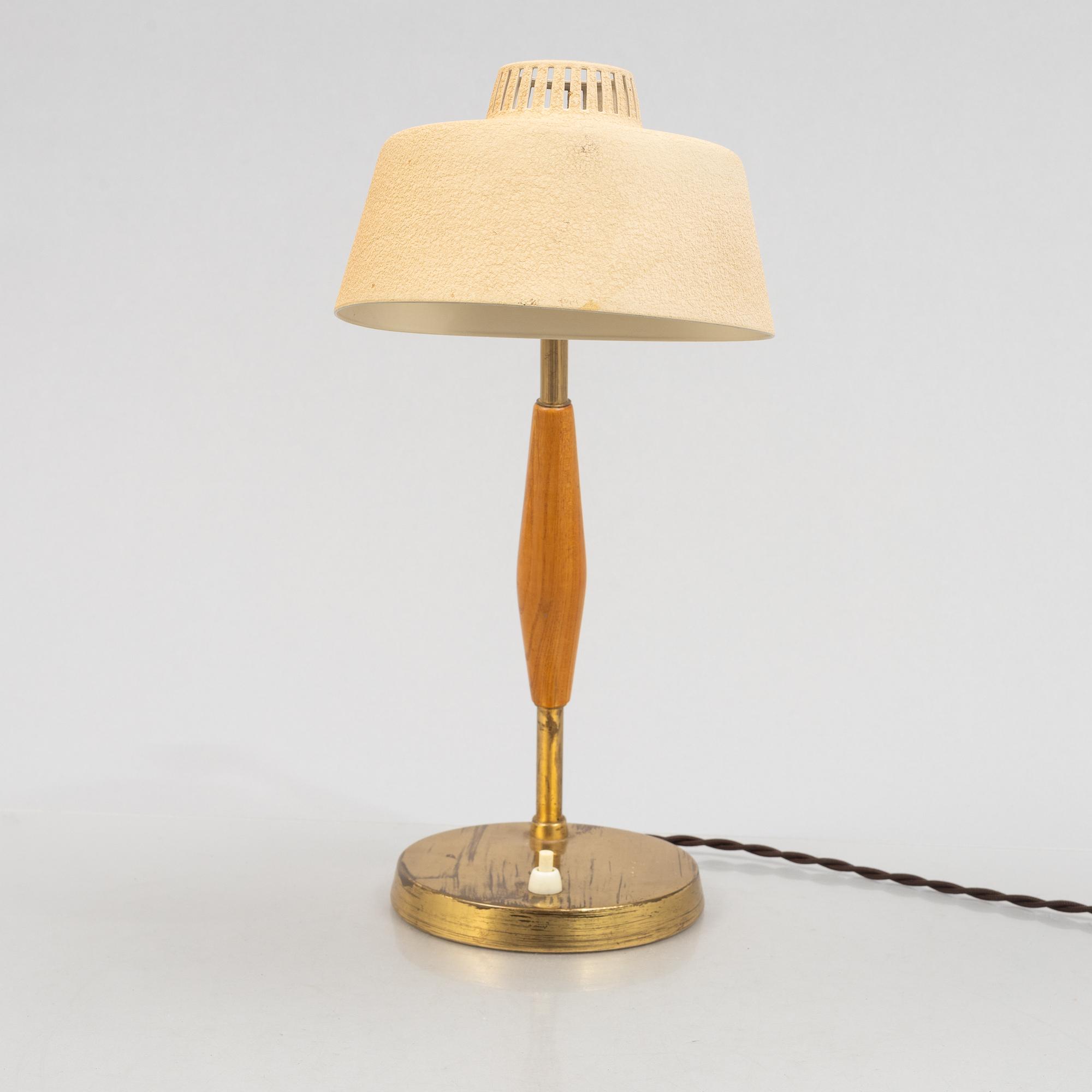 Bertil Brisborg, table lamp, model "32966", Nordiska Kompaniet, 1950s.