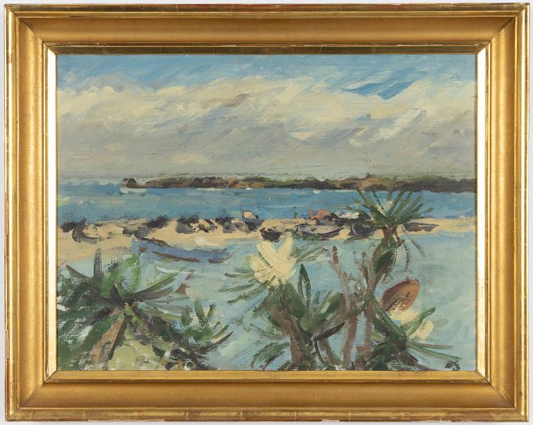 Hugo Zuhr, Coastal Landscape.
