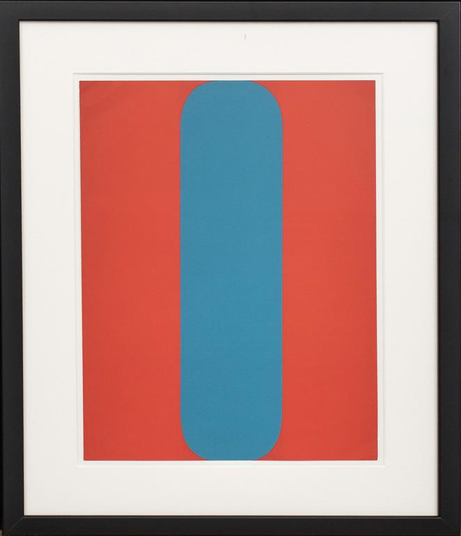 ELLSWORTH KELLY, färglitografi ur Derrière le Miroir no 149.