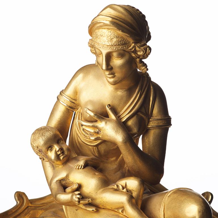 BORDSPENDYL, Frankrike, 1800-talets början, empire.