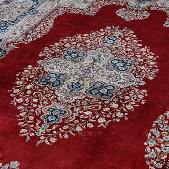 A carpet, Old Kerman, ca 467 x 295 cm.