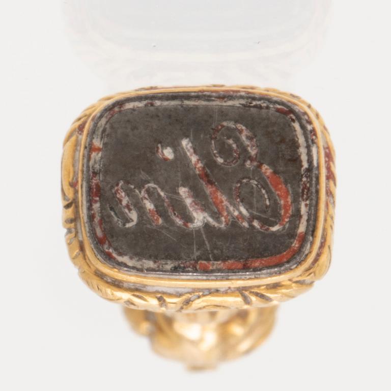 Seal/pendant 18K gold.