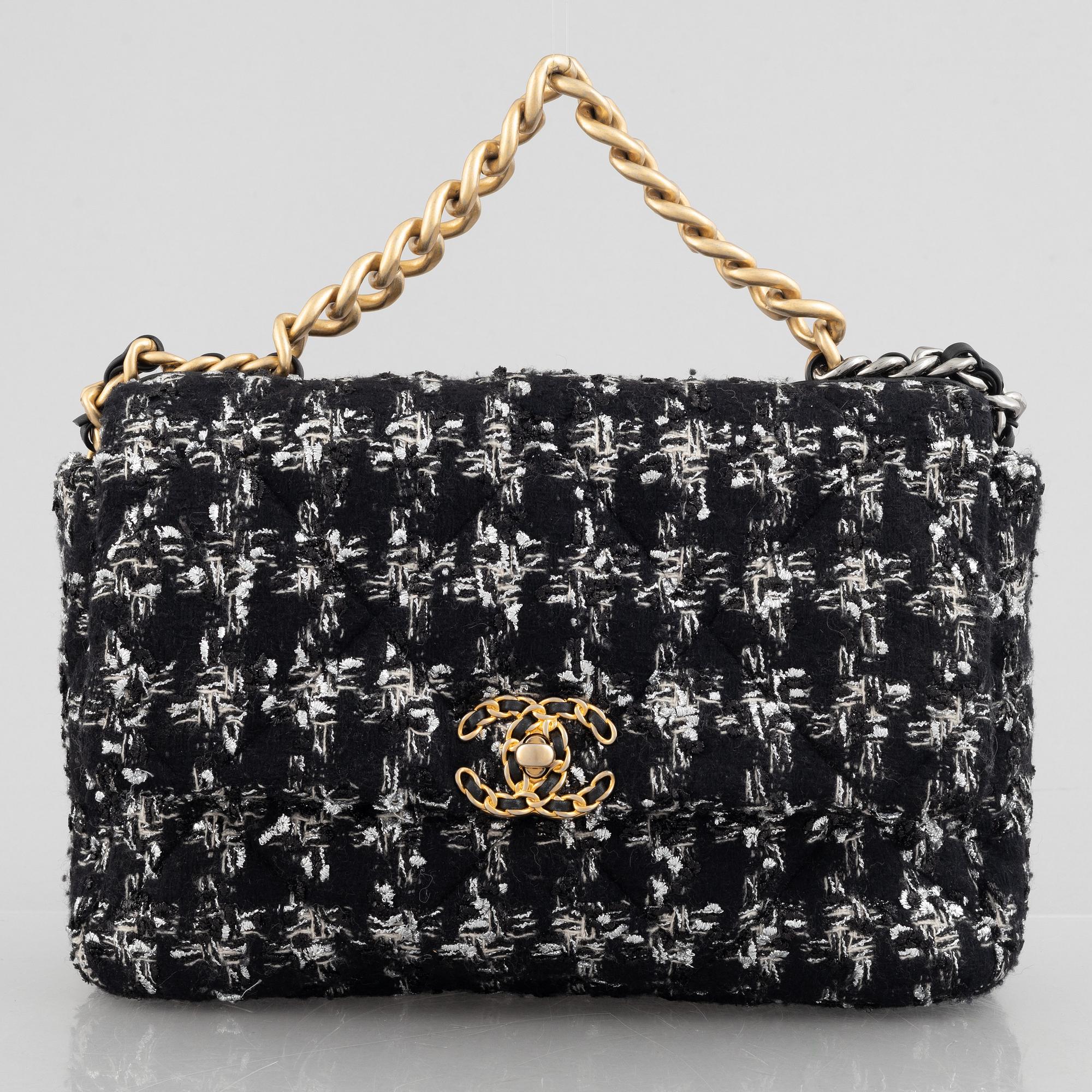 Chanel, bag, "Jumbo Classic Tweed Flapbag", 2022.